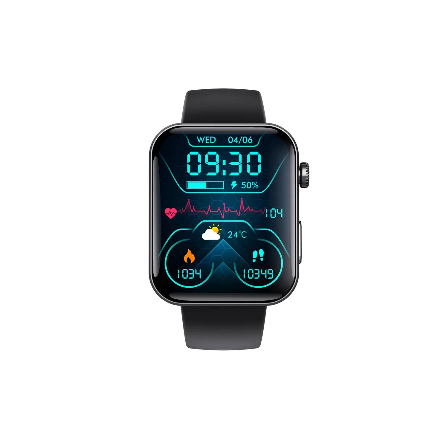 (Super Promozione) Orologio Intelligente con Misuratore di Glicemia, Frequenza Cardiaca, Funzioni Telefoniche e altro ancora