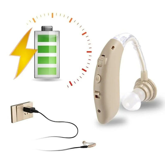 Apparecchio acustico digitale Siemens con Bluetooth e amplificatore per l’udito, ricaricabile